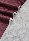 Ткань подкладочная стежка с утеплителем бордовый фото 3