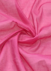 Батист подкрахмаленный розовый фото 2