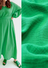 Марлевка дубль хлопок зеленая фото 1