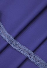 Тесьма отделочная косичка плетеная синяя (FF-8020) фото 2