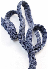 Косичка плетеная для отделки синяя (FF-2020) фото 1