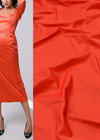 Атлас костюмный дюшес натуральный красный (LV-4481) фото 1