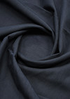 Костюмно-плательная шерсть темно-синяя фото 2