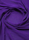 Сетка-стрейч трикотаж фиолетового цвета фото 2