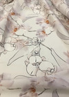 Нежнейший шелковый крепдешин с рисунком орхидеи фото 2