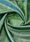 Подкладочная вискоза зеленый пейсли фото 2