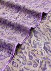 Жаккард фиолетовый леопардовый принт фото 3