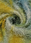 Трикотаж травка с абстрактным принтом фото 2