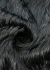 Искусственный мех коза черный фото 2