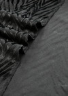Пальтовая шерсть черная зигзаги фото 3