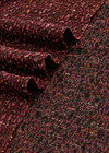Жаккард бордовый с абстрактным узором фото 3