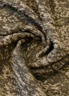 Жаккард коричневый с абстрактным узором фото 2