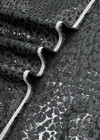 Жаккард черный с леопардовым принтом фото 3
