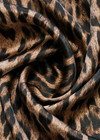 Атлас шелковый леопард фото 2