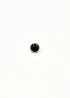 Пуговица блузочная пластик круглая черная эмаль 11 мм к-17 фото 1
