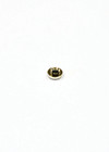 Пуговица блузочная пластик круглая золотистый цветок 10 мм к-14 фото 3