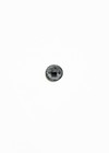 Пуговица пластиковая черная пейсли 13 мм к-11 фото 2