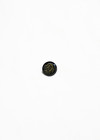 Пуговица пластиковая черная пейсли 13 мм к-11 фото 3