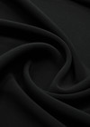 Креп костюмно-плательный черный фото 3