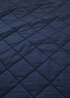 Ткань стеганая темно-синяя фото 4