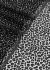 Вышивка на сетке купон черный леопард фото 3