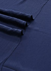 Крепон жатка вискоза темно-синий фото 3