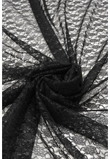 Кружево черное мелкий цветок (DG-4861) фото 2