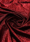 Ткань трикотаж с люрексом красный Сапфир фото 2