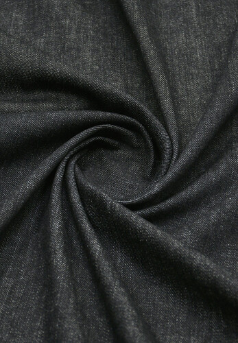 Итальянская джинса стрейч классическая костюмная черная меланж Versus