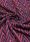 Трикотаж вискоза вязаный с люрексом зигзаг стиль missoni фото 2