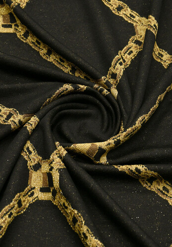 Вискозный трикотаж принт 