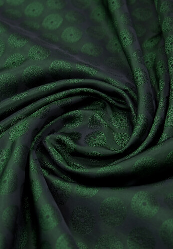 Подклад для пальто и костюмов зеленая Ratti