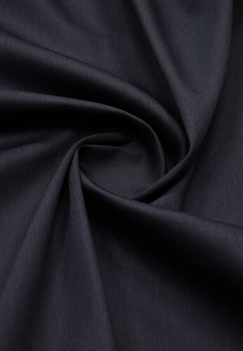 Джинс стретч хлопковый костюмный иссиня-черный Италия