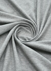 Итальянский трикотаж кулирка серый меланж фото 1
