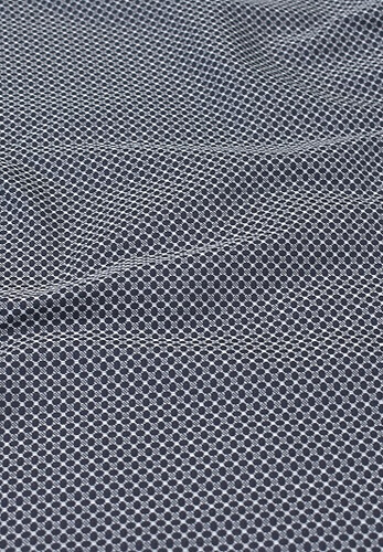 Тафта вискоза мелкий синий овал Ferretti