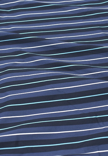 Тафта белая с синим полоска Ferretti