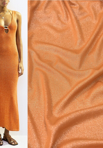 Трикотаж с люрексом из Италии