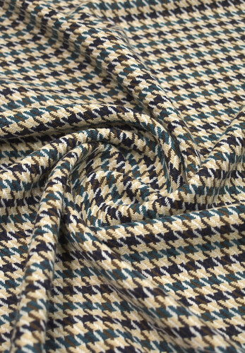 Кликните для увеличения изображения Костюмно-пальтовый твид шерсть Вирджиния коричневая куриная лапка