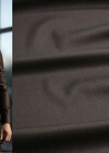 Костюмная вискоза с эластаном горький шоколад Италия фото 1