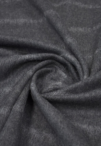 Шерсть Burberry в полоску серая