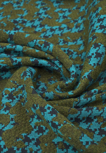 Кликните для увеличения изображения Жаккард гобелен камуфляж Бирюзовый