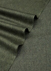Шерсть с кашемиром оливка меланж фото 2