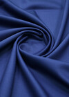 Костюмно плательная шерсть стрейч satin double face синяя фото 2