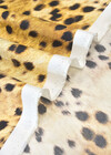 Шёлковый твил плательно-блузочный леопард фото 3