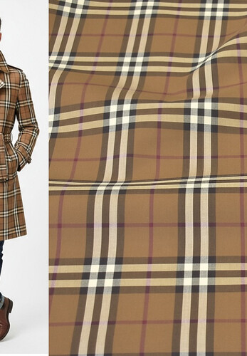 Хлопок с пропиткой в клетку BELSTAFF