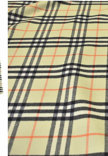 Кликните для увеличения изображения Двусторонняя двухслойная пальтовая шерсть дабл клетка