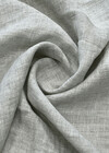 Лен натуральный плательный, цвет серый фото 1