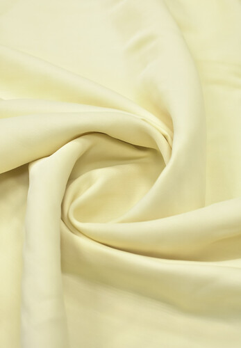 Лён с вискозой плательный светлый-желтый