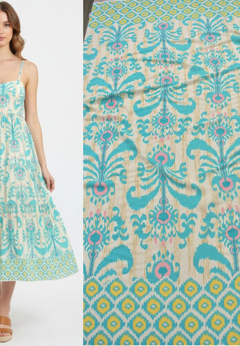 Плательно-блузочный штапель вискоза Etro Италия