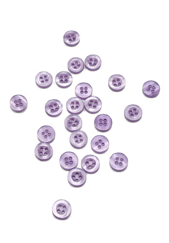 Кликните для увеличения изображения Пуговица рубашечно-блузочная сиреневая 8 мм